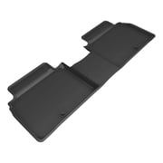 3D MAXpider Custom Fit Kagu Floor Mat Black Compatible with Genesis G80 2023-2025 - Second Row