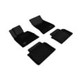 thumbnail image 1 of 3D MAXpider L1GS00301509 Complete Set Custom Fit All-Weather Floor Mat for Select Genesis G80 Models - Kagu Rubber (Black), 1 of 5