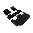 thumbnail image 1 of 3D MAXpider All-Weather Floor Mats for GMC Yukon XL (2nd Row Bucket Seat) 2015-2020 Custom Fit Car Floor Liners, Kagu Series (1st, 2nd & 3rd Row, Black), 1 of 5