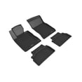 thumbnail image 1 of 3D MAXpider Custom Fit KAGU Floor Mat (BLACK) Compatible with HYUNDAI GENESIS COUPE 2012-2016 - Full Set, 1 of 5