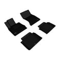 thumbnail image 1 of 3D MAXpider Custom Fit Kagu Floor Mat (Black) for 2015-2016 Hyundai Genesis Sedan - 1ST Row 2ND Row, 1 of 5