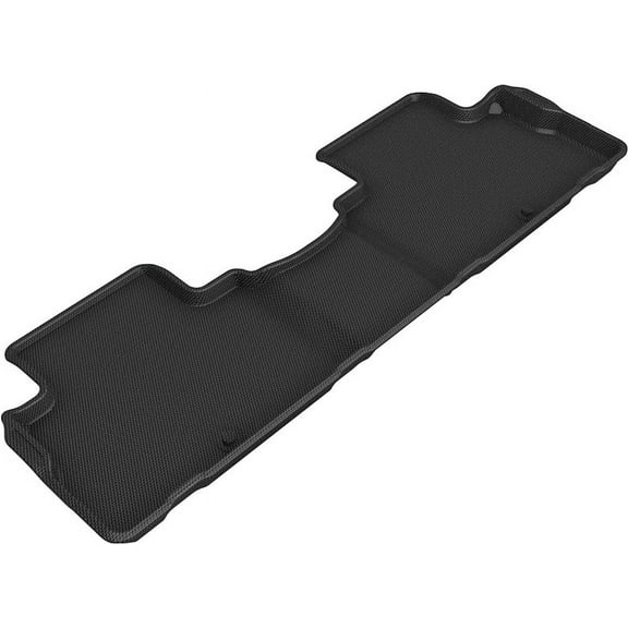 3D MAXpider Custom Fit Kagu Floor Mat (Black) Compatible with Hyundai Palisade 2020-2025 - Second Row
