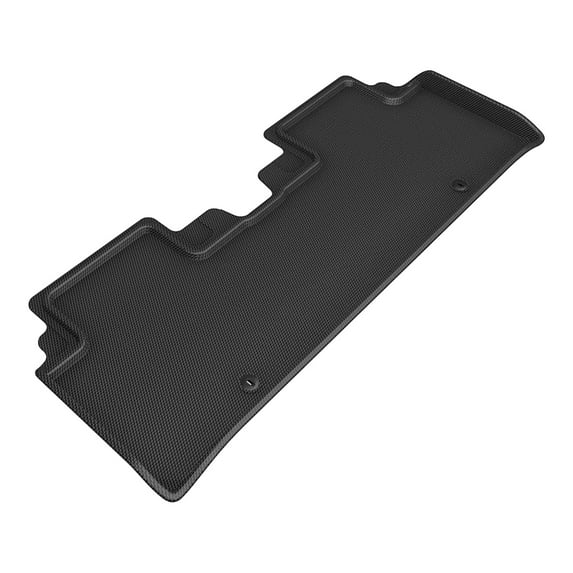 3D MAXpider Custom Fit Kagu Floor Mat (Black) Compatible with Kia EV6 Gt 2023-2024 - Second Row