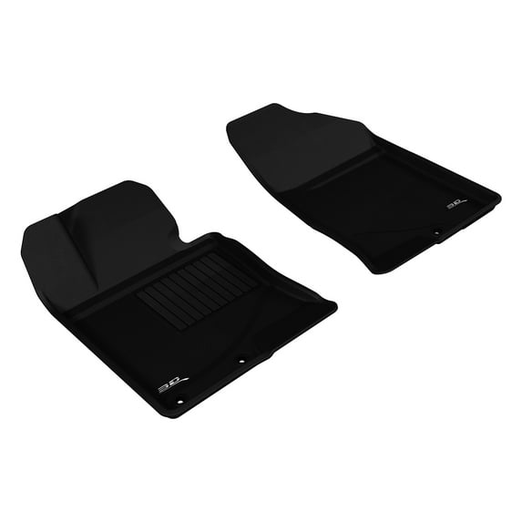 3D MAXpider 2011-2015 Kia Optima Kagu 1st Row Floormat - Black (L1KA02511509)