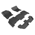 thumbnail image 1 of 3D MAXpider Custom Fit Kagu Floor Mat (Black) Compatible with Land Rover LR4 2009-2012 - Full Set R1 R2 R3, 1 of 5