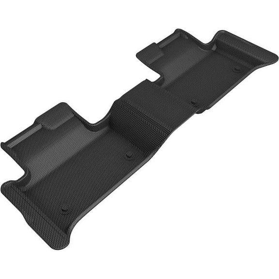 3D MAXpider Custom Fit KAGU Floor Mat (BLACK) Compatible with LAND ROVER RANGE ROVER EVOQUE 2020-2023 - Second Row