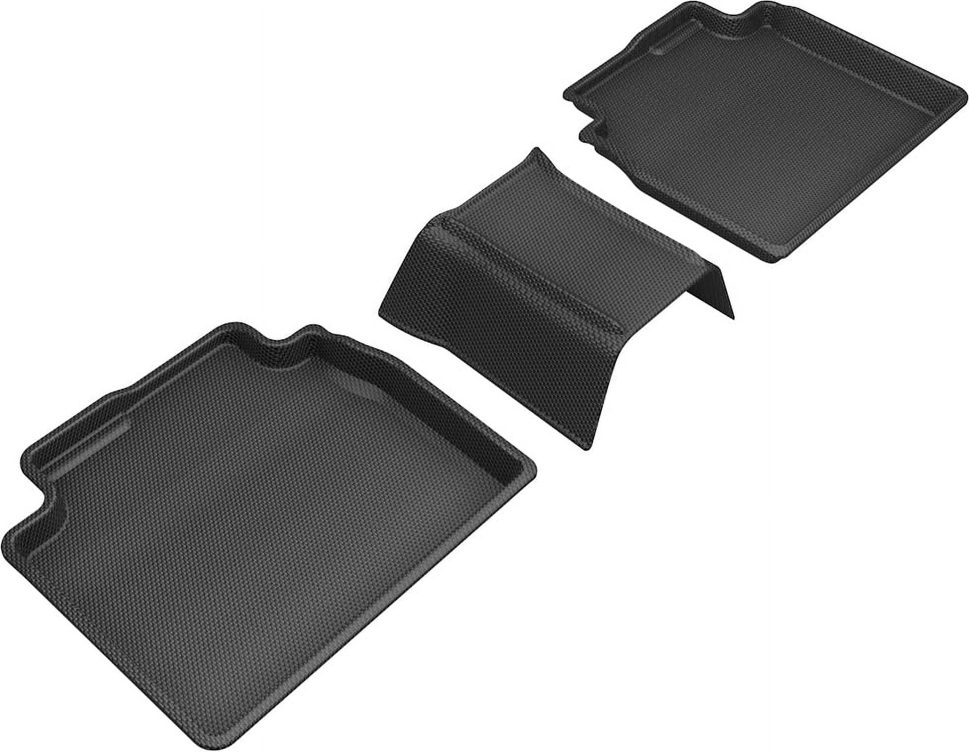 3D MAXpider Custom Fit Kagu Floor Mat (Black) Compatible with Lexus Es Hybrid 2019-2025 / Toyota Avalon Hybrid 2019-2022 - Second Row