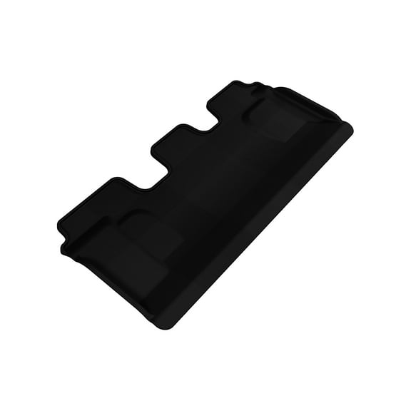 3D MAXpider Custom Fit Kagu Floor Mat (Black) for 2008-2021 Lexus/Toyota LX/Land Cruiser - 3RD Row