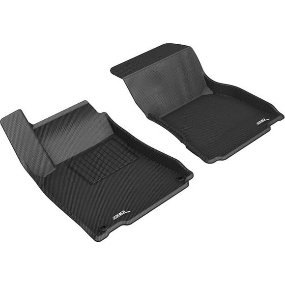 3D MAXpider KAGU Floor Mat (BLACK) compatible with MERCEDES-BENZ A/GLA/GLB-CLASS/CLA 250 COUPE 2020-2024 - Front Row