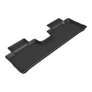 3D MAXpider Custom Fit Kagu Floor Mat Black Compatible with Mercedes-Benz Eqs Suv 2023-2025 - Second Row