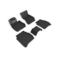 thumbnail image 1 of 3D MAXpider Custom Fit Kagu Floor Mat (Black) Compatible with Mercedes-Benz S Class (V223) 2021-2025 - Full Set, 1 of 6