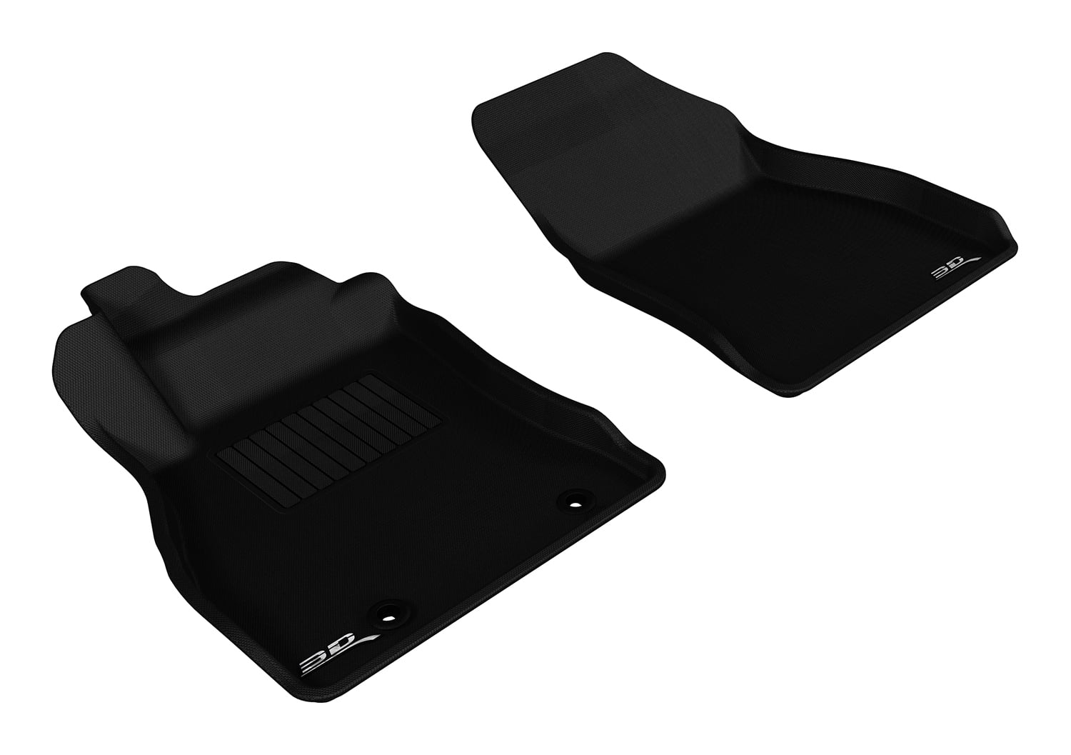 3D MAXpider KAGU 1st Row Floormat - Black | 2011-2018 Nissan Juke (L1NS06411509)