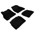 thumbnail image 1 of 3D MAXpider Complete Set Custom Fit All-Weather Floor Mat for Select Nissan Leaf Models - Kagu Rubber (Black), 1 of 5