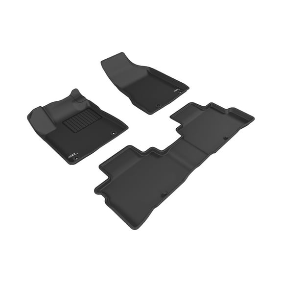 3D MAXpider Custom Fit Kagu Floor Mat (Black) Compatible with Nissan Murano 2015-2018 - R1 R2