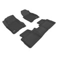 thumbnail image 1 of 3D MAXpider Custom Fit Kagu Floor Mat (Black) Compatible with Nissan Rogue 2008-2013 - Full Set, 1 of 5