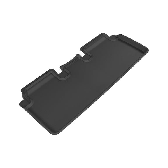 3D MAXpider Custom Fit Kagu Floor Mat (Black) Compatible with Tesla Model S 2012-2019 - Second Row