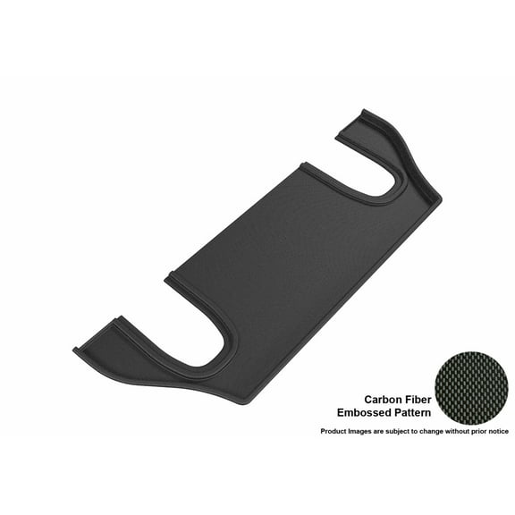3D MAXpider Custom Fit Kagu Floor Mat (Black) Compatible with Tesla Model X 6-Seat 2016-2021 - Third Row