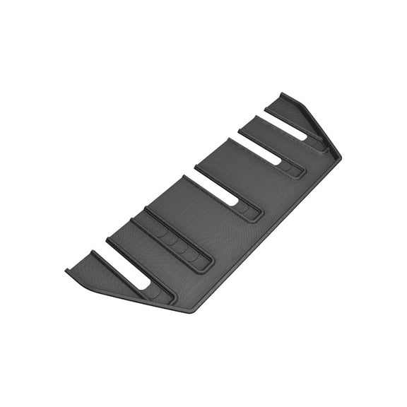 3D MAXpider Custom Fit Kagu Floor Mat (Black) for 2017-2021 Tesla Model X Folding 7-SEAT - 3RD Row