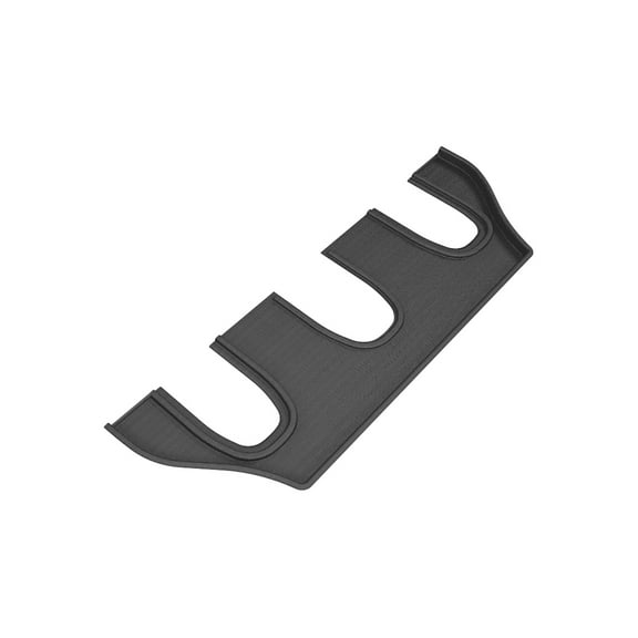 3D MAXpider Custom Fit Kagu Floor Mat (Black) Compatible with Tesla Model X Non-Folding 7-Seat 2016-2017 - Third Row