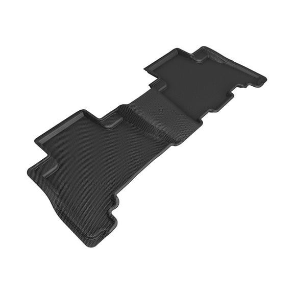 3D MAXpider Custom Fit Kagu Floor Mat (Black) Compatible with Toyota 4 Runner 2010-2024 - Second Row