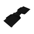 thumbnail image 1 of 3D MAXpider Custom Fit KAGU Floor Mat (BLACK) Compatible with TOYOTA TACOMA ACCESS CAB 2018-2023 - Second Row, 1 of 5