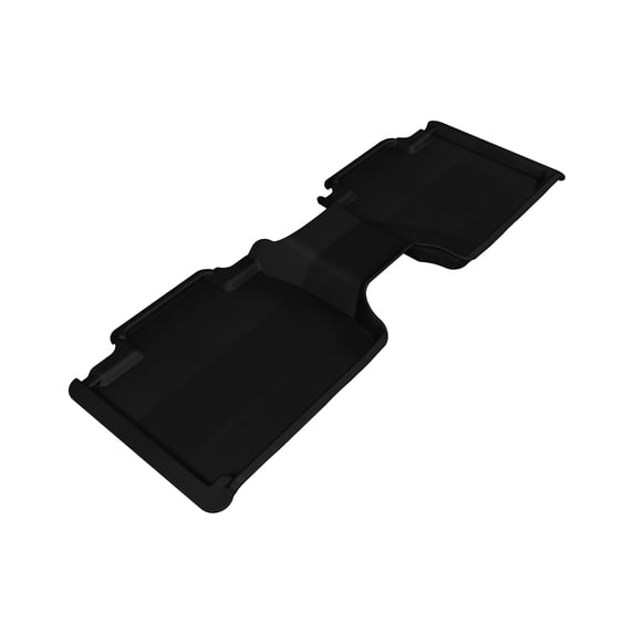 3D MAXpider Custom Fit KAGU Floor Mat (BLACK) Compatible with TOYOTA TACOMA ACCESS CAB 2018-2023 - Second Row