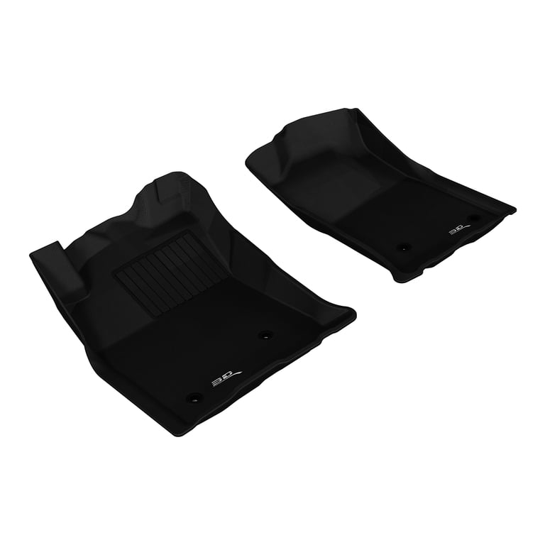 3D MAXpider Kagu All-Weather Floor Mats - Custom Fit For Select Toyota Sequoia 2nd Row