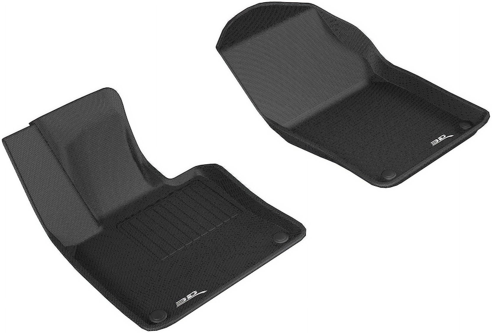 3D MAXpider KAGU Floor Mat (BLACK) compatible with VOLVO S90/V90 2017-2024 - Front Row