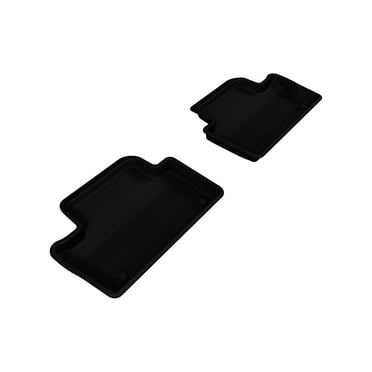 3D MAXpider KAGU Floor Mat (BLACK) compatible with VOLVO XC60 2010-2017 - Second Row