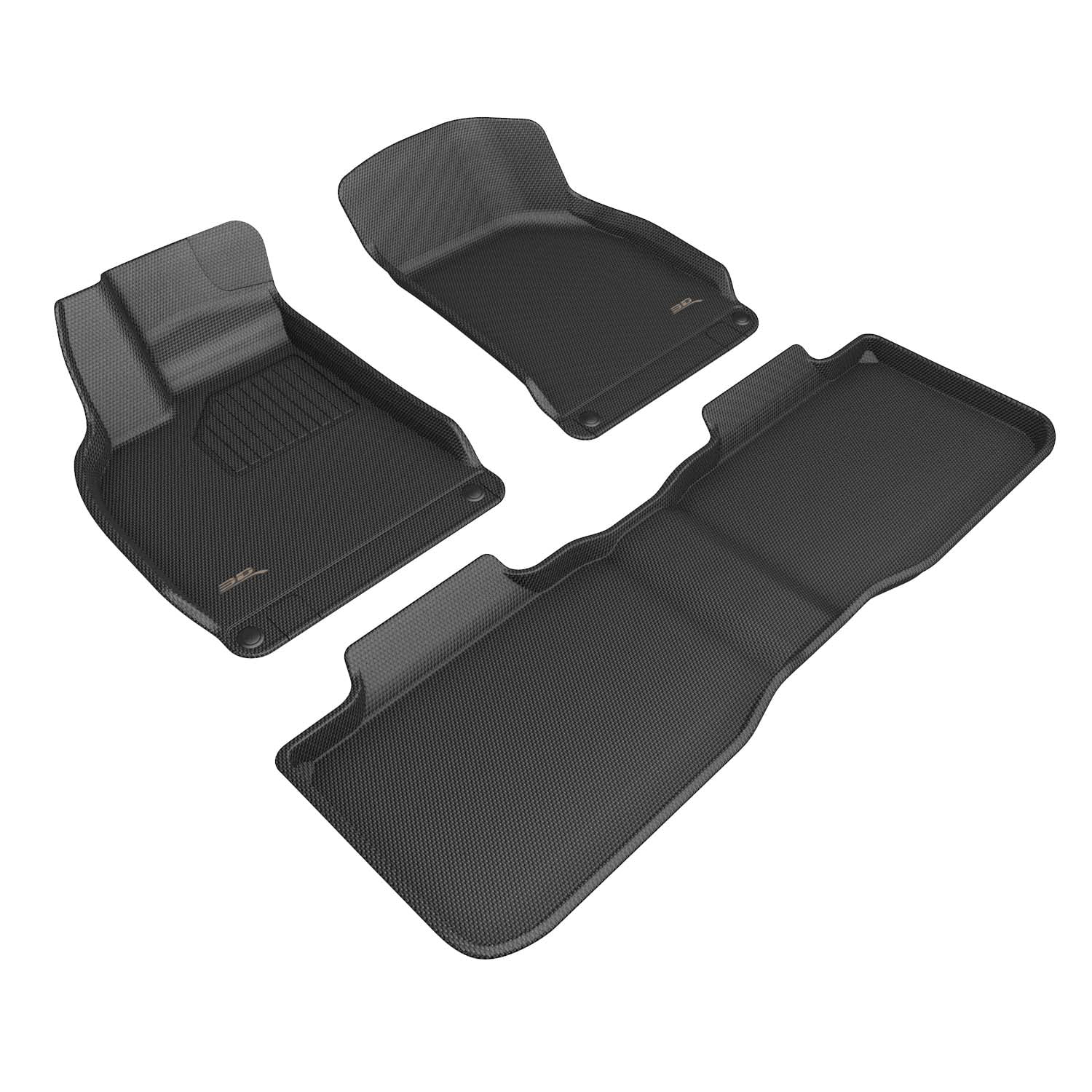 3D MAXpider Custom Fit Kagu Floor Mat (Gray) Compatible with Lucid Air ...