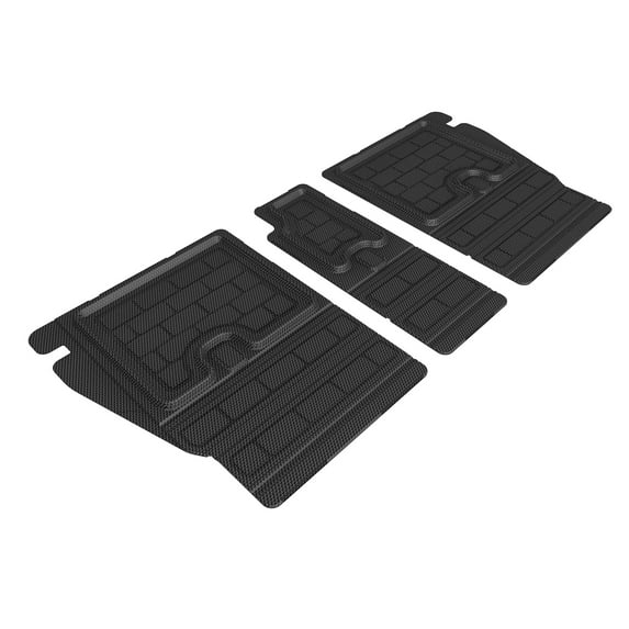 3D MAXpider Custom Fit KAGU Seatback Protector (BLACK) Compatible for MERCEDES-BENZ GLC 2016-2022 - Seatback Protector