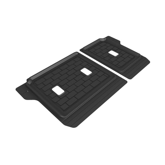 3D MAXpider Custom Fit Kagu Seatback Protector (Black) Compatible with Nissan Rogue 2021-2024 (2Pcs)