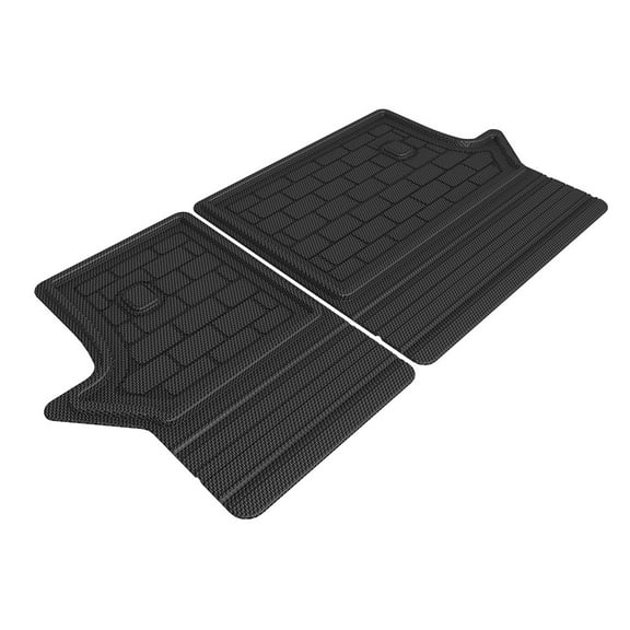 3D MAXpider Custom Fit Kagu Seatback Protector (Black) Compatible with Toyota RAV4 2019-2024 - Seatback Protector