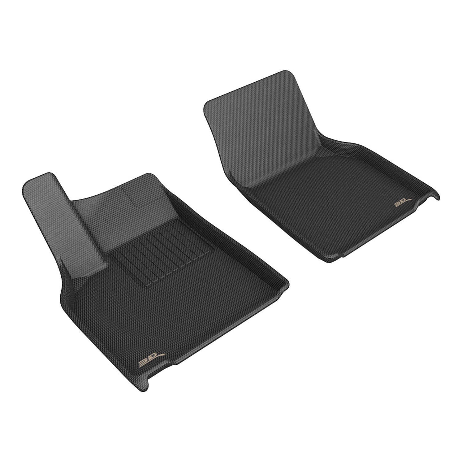 3D MAXpider Kagu Floor Mat (Black) Compatible with Tesla Model Y Juniper 2026 - Front Row
