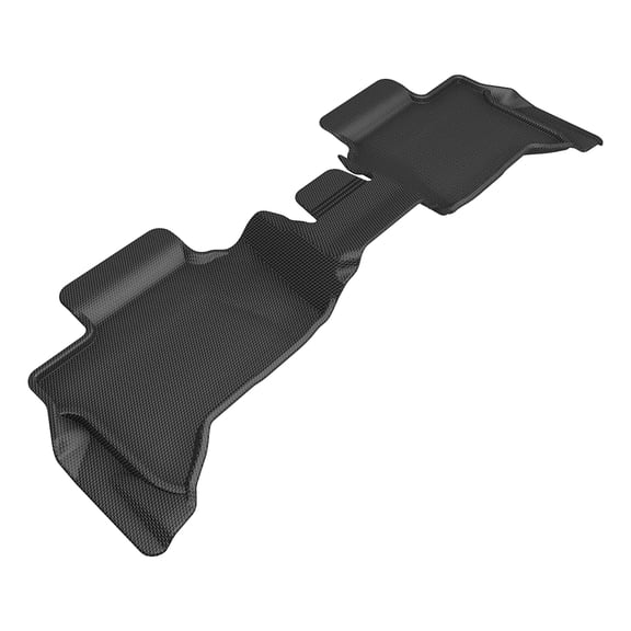 3D MAXpider Kagu Floor Mat (Black) Compatible with Toyota 4 Runner Hybrid 2025 - Second Row
