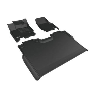 3D Floor Mat For FORD F-150 2009-2010 SUPERCAB KAGU BLACK R1 R2