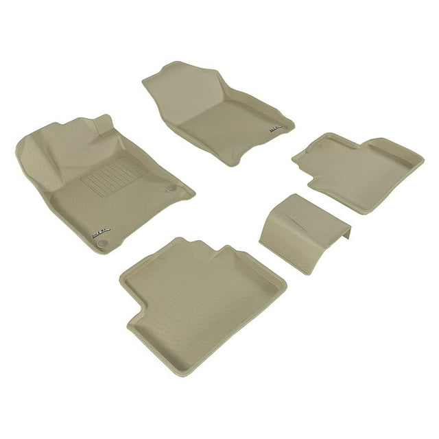 3D MAXpider Kagu Series Custom Floor Mat Set for 201620 Honda, 1st/2nd