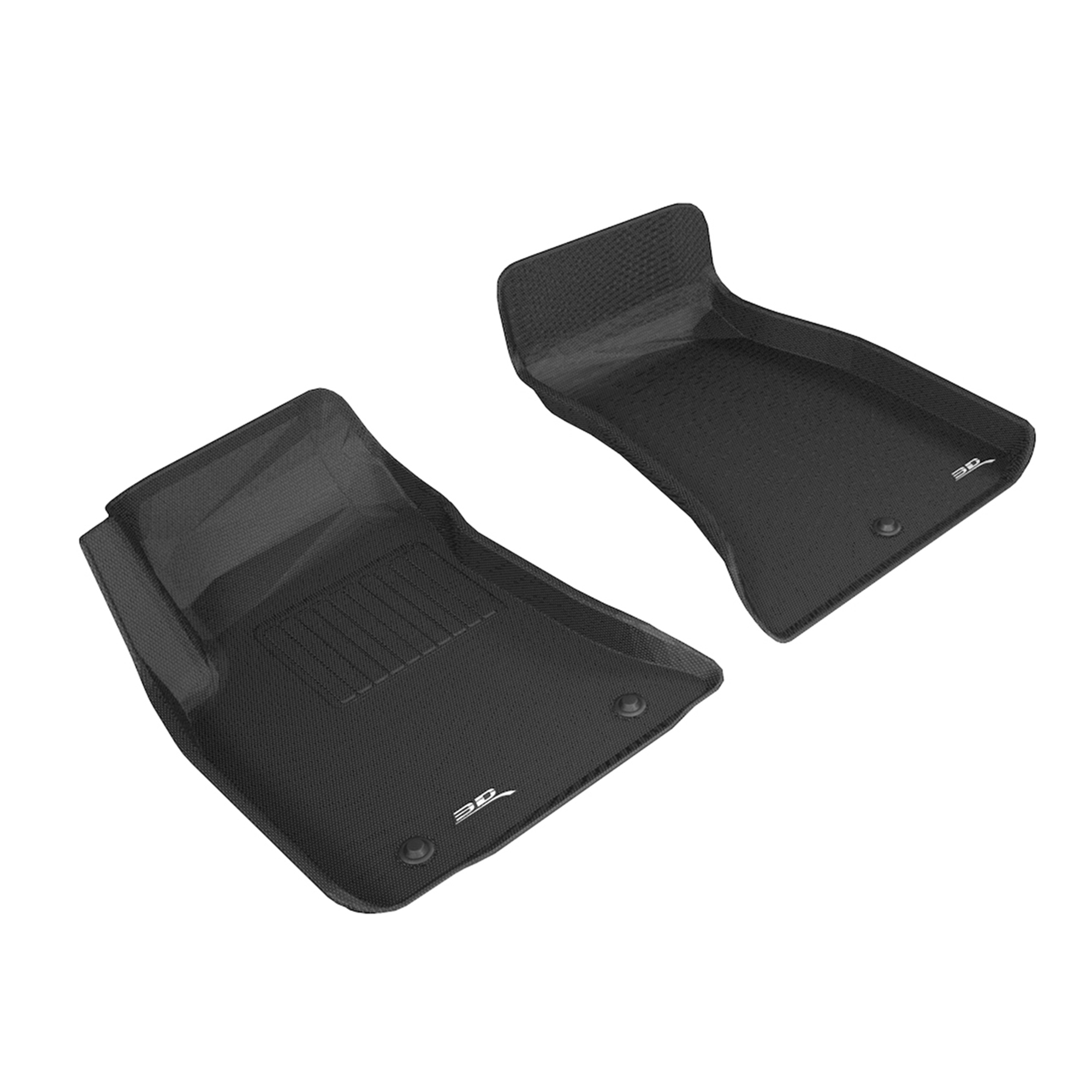 3D MAXpider Kagu Series Front Row Floor Liner Set, Select Dodge
