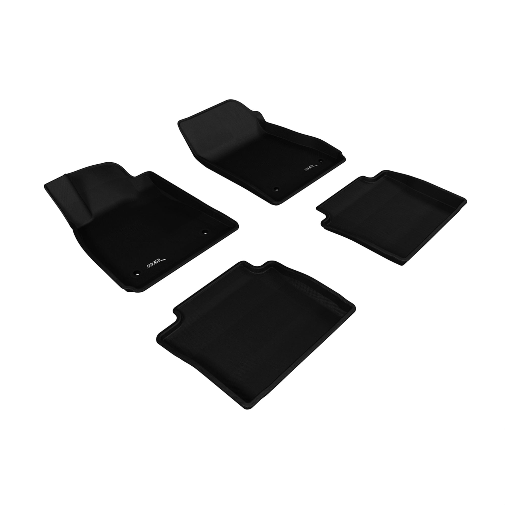 3D MAXpider L1CH04201509 CHEVROLET IMPALA 2014 KAGU BLACK R1 R2 Floor