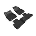 thumbnail image 1 of 3D MAXpider Custom Fit All-Weather Floor Mats (Black) Compatible with Nissan Sentra 2020-2021 - R1 R2, 1 of 6