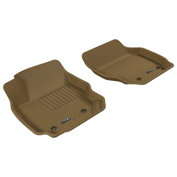 3D MAXpider L1VV00211502 KAGU Floor Mat Fits 07-16 S80 Fits select: 2007-2010 VOLVO S80 3.2, 2011-2014 VOLVO S80