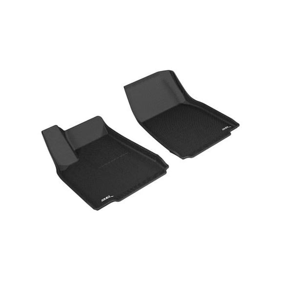 3D MAXpider R1 Kagu Floor Mat for Tesla Model X 2016-2017 - Black