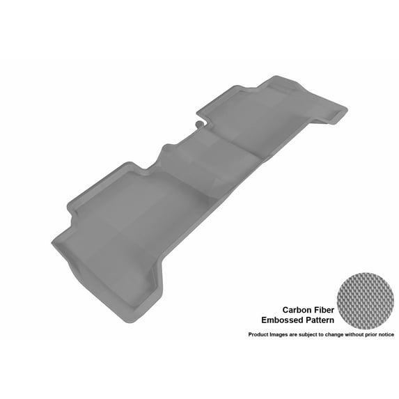 3D MAXpider® Floor Mat KAGU GRAY TOYOTA TACOMA DOUBLE CAB 2005-2015 ALSO FIT 2012 DOUBLE CAB 2ND ROW (L1TY05721501)