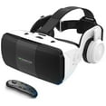 thumbnail image 1 of 3D Magic 2024 VR Glasses with Remote Controller, 3D Glasses Virtual Reality Headset for VR Games & 3D Movies, Eye Care System for iPhone and Android Smartphones 3D VR Glasses, 1 of 14