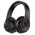 thumbnail image 1 of 3D Magic B39 RGB Luminous Wireless Gaming Headset Stereo Headphone Bluetooth 5.0 Foldablet Earphone Headphone Mic (3.5mm Plug) For PC Laptop Smartphone, 1 of 12