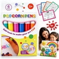 3D Magic Popcorn Pens, DIY Bubble Popcorn Drawing Pens, 3D Artwork ...