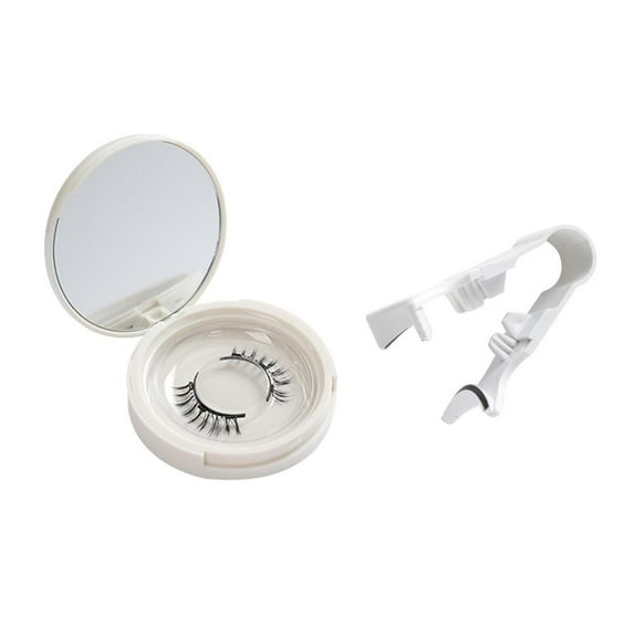 3D Magnetic False Eyelashes With Clip For Make up Lash USSY Pair 1 Natural Z5I2