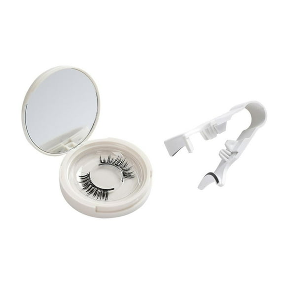 3D Magnetic False Eyelashes With Clip For Make up Natural Lash 1 Pair.