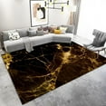 thumbnail image 1 of 3D Marble Textured Carpet Light Luxury Living Room Decoration Carpets Large Area Lounge Sofa Rugs Bedroom Washable Floor Mats, 1 of 5