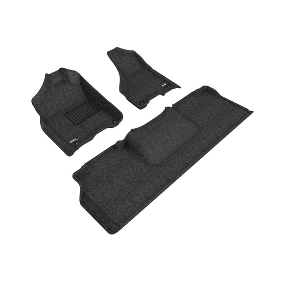 3D Maxpider 2012-2018 Fits Dodge Ram 2500 3500 Mega Cab 1st 2nd Row Floor Mat L1DG02104709